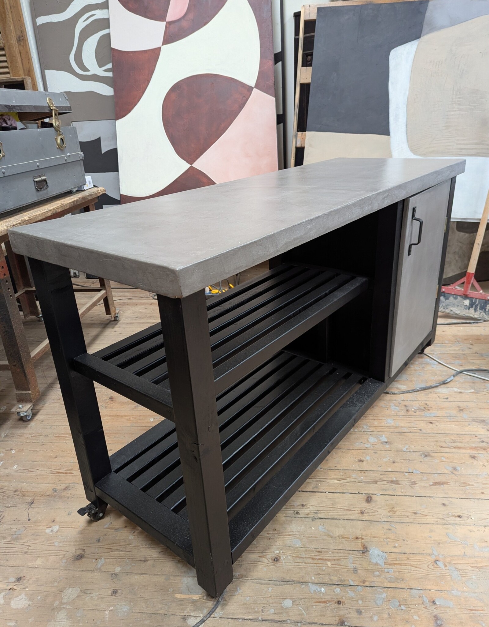 Mass angefertigt Thekenbau Beton Design Mortex