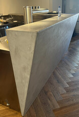 Maatwerk Beton Ciré toonbank, bar, keukeneiland Mortex