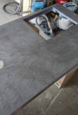 Werkblad Beton Ciré / Mortex voor toonbank, keukeneiland, bar