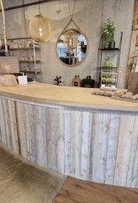 Werkblad Beton Ciré / Mortex voor toonbank, keukeneiland, bar