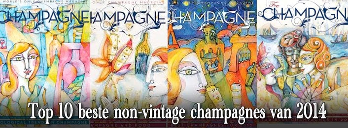 Beste non-vintage champagne top 10 van 2014