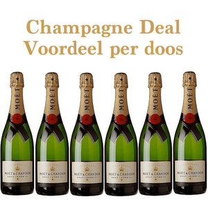 Moet & Chandon Brut Impérial aanbieding - voordeel per doosje