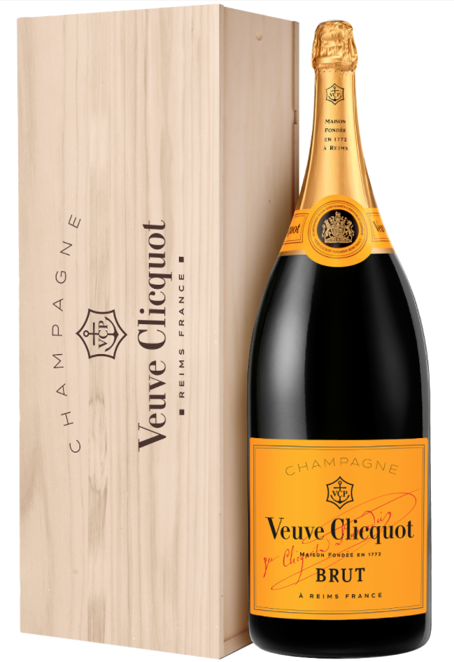 Veuve Clicquot Balthazar liter) champagne - Champagne Babes