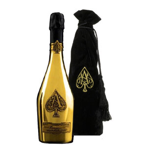 Armand de Brignac Brut Gold 'Ace of Spades' in Velvet Bag