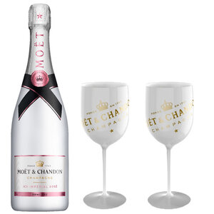 Moet & Chandon Ice Rosé Winter Glam Set (incl 2 MC goblets)