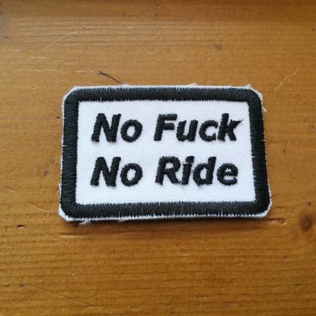 No fuck No ride