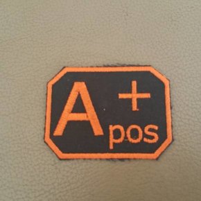 Bloedgroep patch