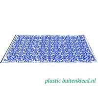 Wonder Rugs Delfs blauw tegeltje vloerkleed