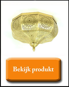 Gouden plafondlamp