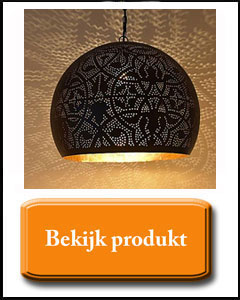 Grote open Marokkaanse hanglamp