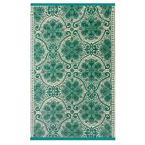 Wonder Rugs Oriëntaals groen buitenkleed