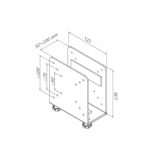 Neomounts THINCLIENT-20 Thin Client Houder