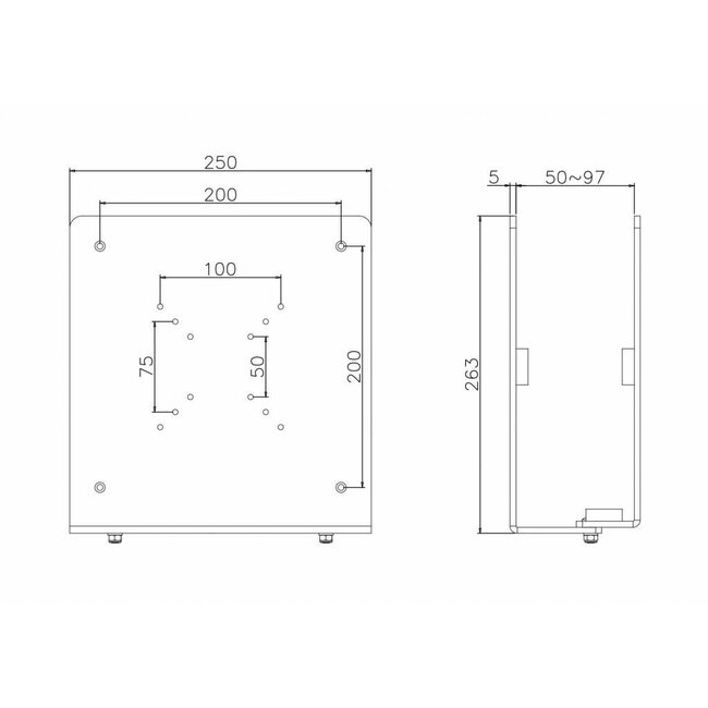 Neomounts THINCLIENT-200 Thin Client Houder