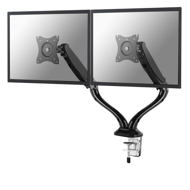 Neomounts NM-D500DBLACK voor 2 Monitoren