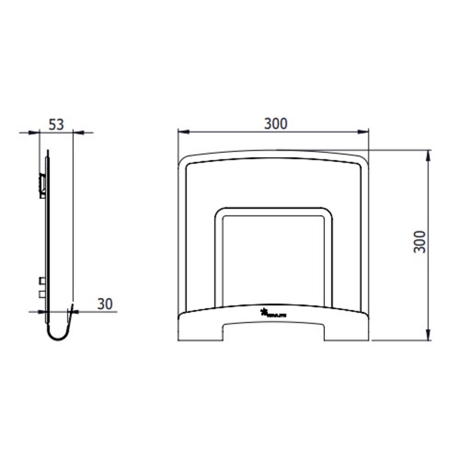 Dataflex Viewlite notebookhouder Zwart - optie 043 - 2e kans