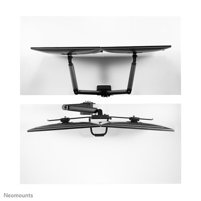 Neomounts DS75-450BL2 Monitorarm 17-32 inch - gasveer - Topfix - 180°-stop