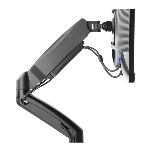 DQ Wall-Support Aris 2 Dubbele Monitorarm zwart