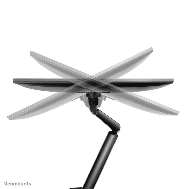 Neomounts DS70-810BL1 Monitorarm 17-32 inch - gasveer - ruimtebesparend - 180°-stop