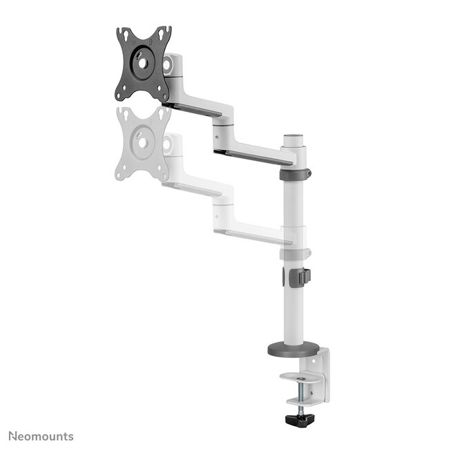 Neomounts DS60-425WH1 Monitorarm 17-27 inch - ruimtebesparend