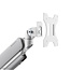 Neomounts DS70-450WH1 Monitorarm 17-42" - gasveer - Topfix - 180°-stop