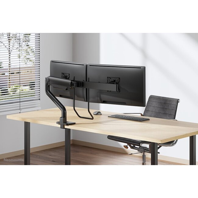 Neomounts DS75S-950BL2 Monitorarm 17-32" - gasveer - Topfix - 180°-stop