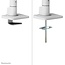 Neomounts DS75S-950WH2 Monitorarm 17-32" - gasveer - Topfix - 180°-stop
