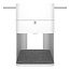 Dataflex Bento® desktop locker 500 Wit