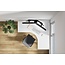 Neomounts DS65S-950BL2 Monitorarm 24-34" - gasveer - Topfix - multi-instelbaar - 180°-stop