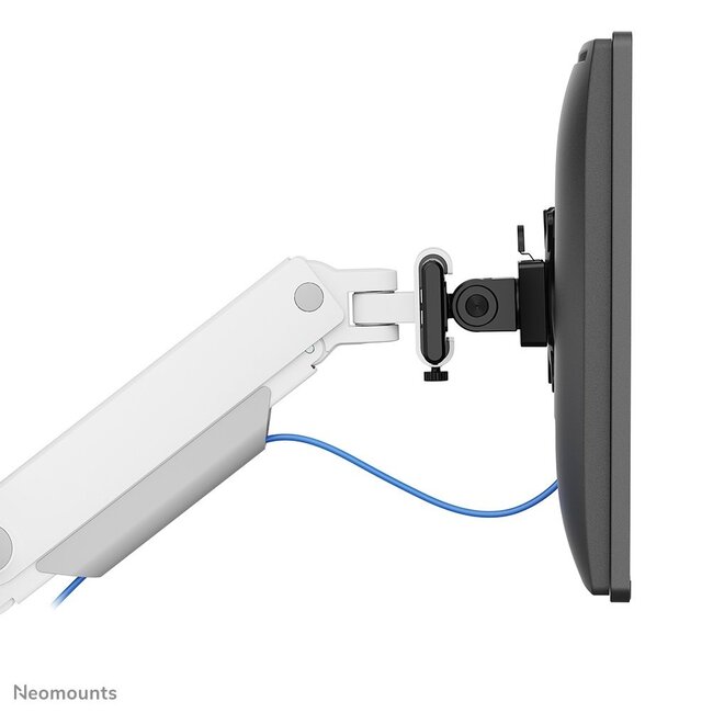 Neomounts DS65S-950WH2 Monitorarm 24-34" - gasveer - Topfix - multi-instelbaar - 180°-stop