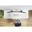 Neomounts DS65S-950WH2 Monitorarm 24-34" - gasveer - Topfix - multi-instelbaar - 180°-stop