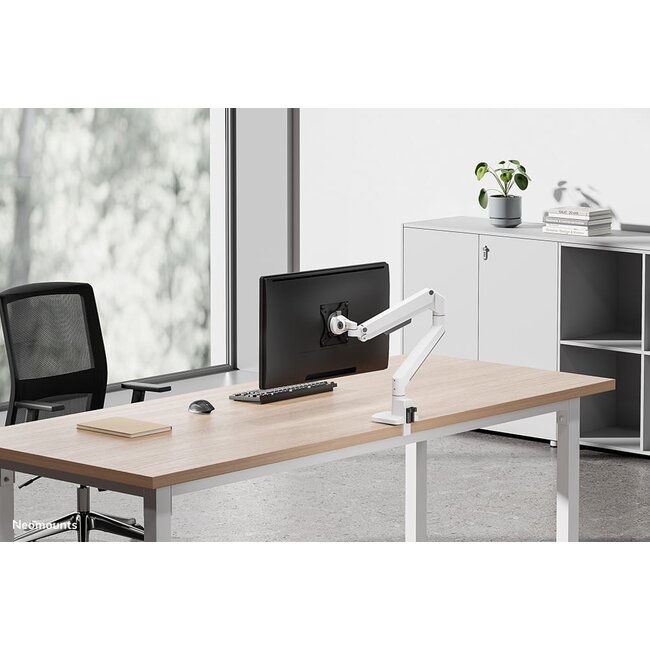 Neomounts DS70-250WH1 Monitorarm 17-35 inch - gasveer - Topfix - 180°-stop