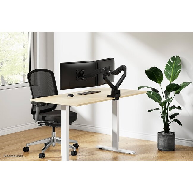 Neomounts DS70-250BL2 Monitorarm 17-32 inch - gasveer - Topfix - 180°-stop