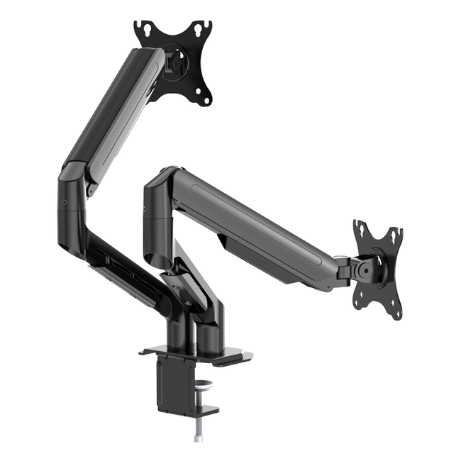 DQ Wall-Support Milla  Dubbele Monitorbeugel t/m 32 inch