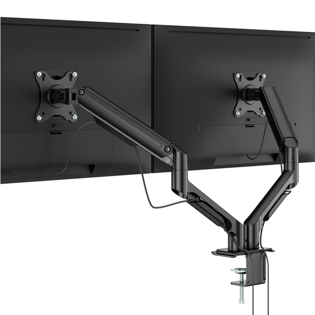 DQ Wall-Support Milla  Dubbele Monitorbeugel t/m 32 inch