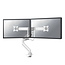 Neomounts DS75-450WH2 Monitorarm 17-32" - gasveer - Topfix - 180°-stop