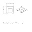 Dataflex Viewlite notebookhouder Zwart - optie 043