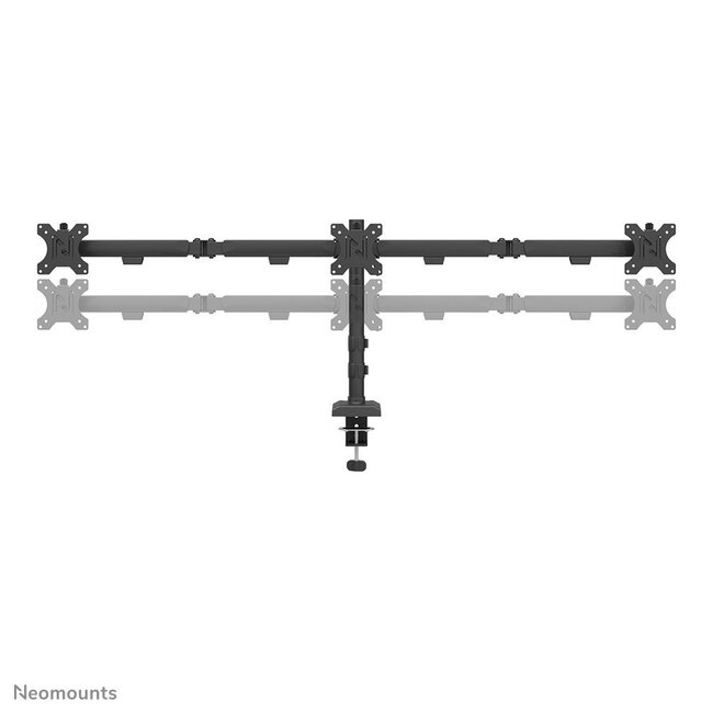 Neomounts DS60-600BL3 Monitorarm 10-27" - Quick-fix - 180°-stop