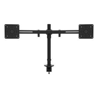 Dataflex Viewgo Dubbele Monitorarm Zwart - bureau 143