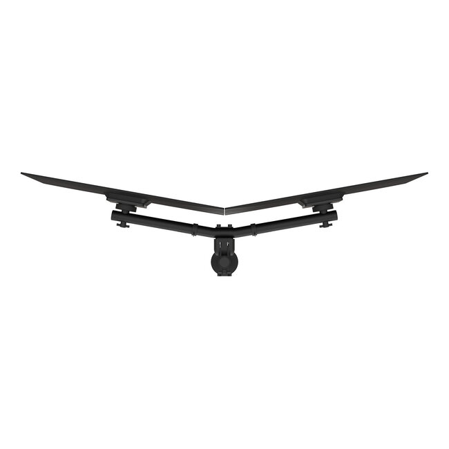 Dataflex Viewgo Dubbele Monitorarm Zwart - bureau 143