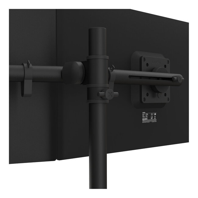 Dataflex Viewgo Dubbele Monitorarm Zwart - bureau 143