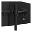 Dataflex Viewgo Dubbele Monitorarm Zwart - bureau 143