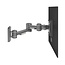 Dataflex Viewmate monitorarm Zilver - wand 042