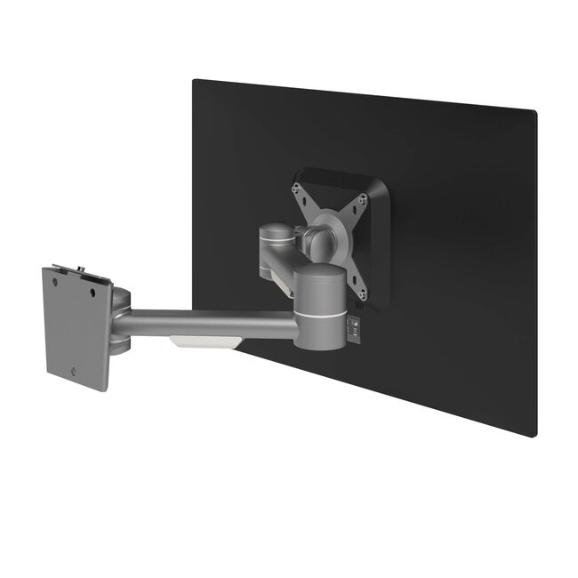 Dataflex Viewmate monitorarm Zilver - wand 042