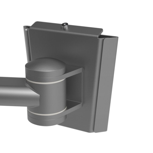 Dataflex Viewmate monitorarm Zilver - wand 042