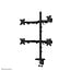 Neomounts DS60-600BL2-2  Monitorarm voor vier schermen 10-32"