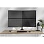 Neomounts DS60-600BL2-2  Monitorarm voor vier schermen 10-32"