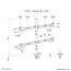 Neomounts DS60-600BL2-2  Monitorarm voor vier schermen 10-32"