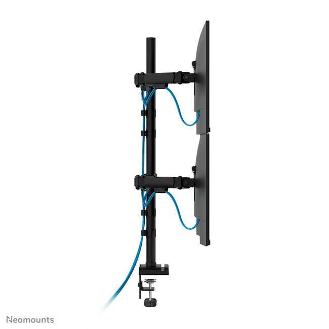 Neomounts DS60-600BL2-2  Monitorarm voor vier schermen 10-32"