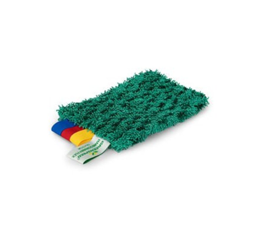 Handscrubby flex 14x10cm groen
