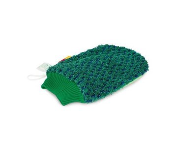 Greenspeed Microvezel handschoen scrub groen